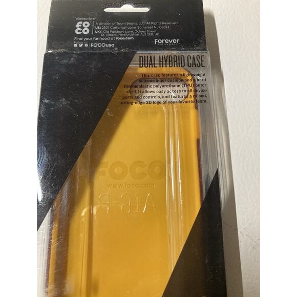 NEW For iPhone 7 Plus / iPhone 8 Plus - Hard Hybrid Armor Case Cover Redskins - Picture 3 of 3